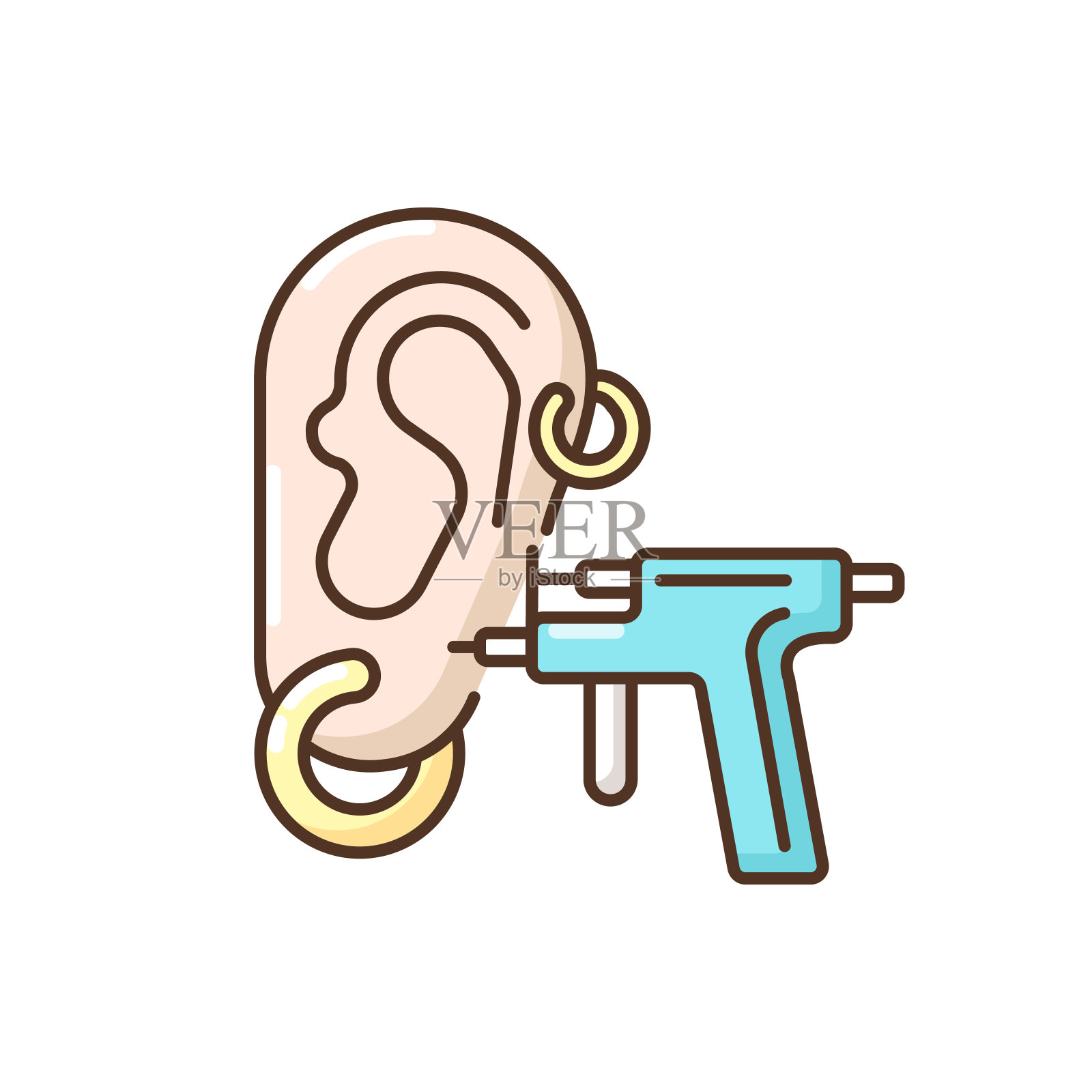 穿透RGB颜色图标插画图片素材