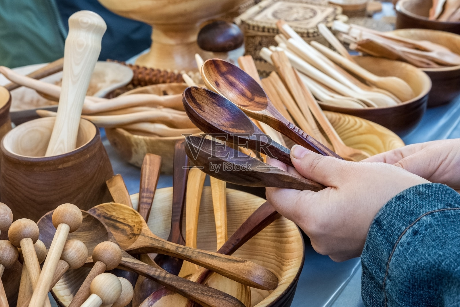 传统的纪念品。照片摄影图片