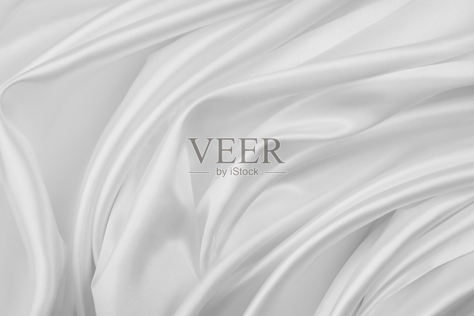 白色丝织线条照片摄影图片