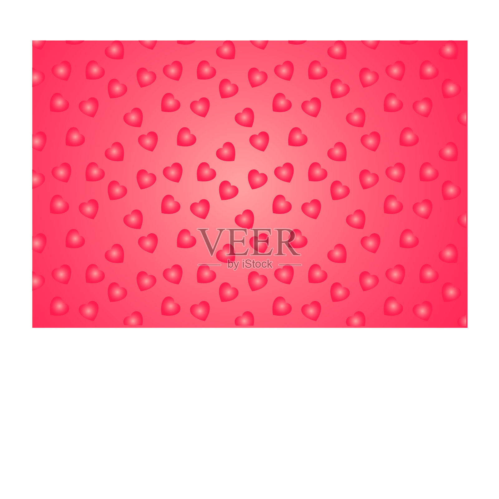 心的背景插画图片素材