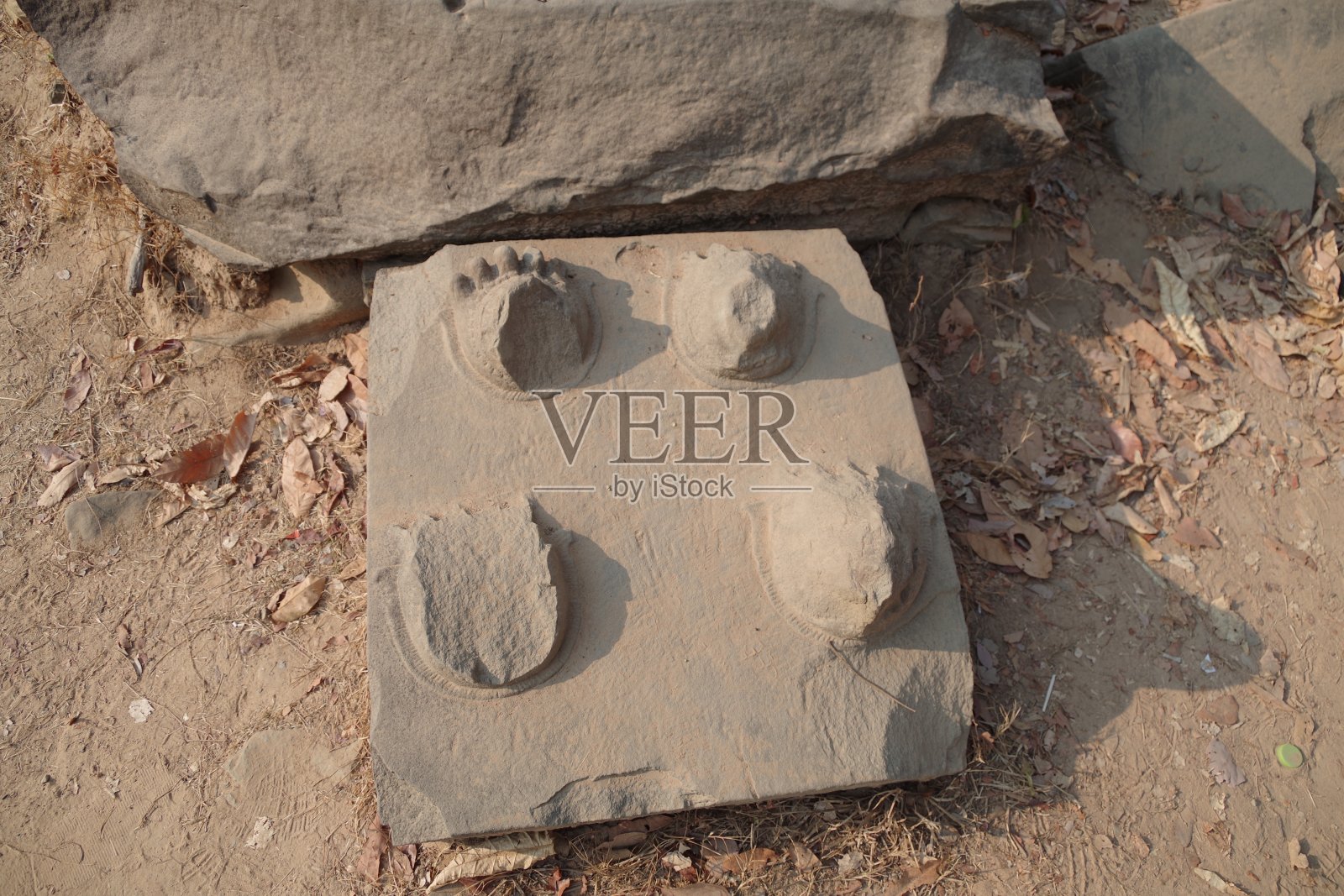 柬埔寨的明米利废墟照片摄影图片