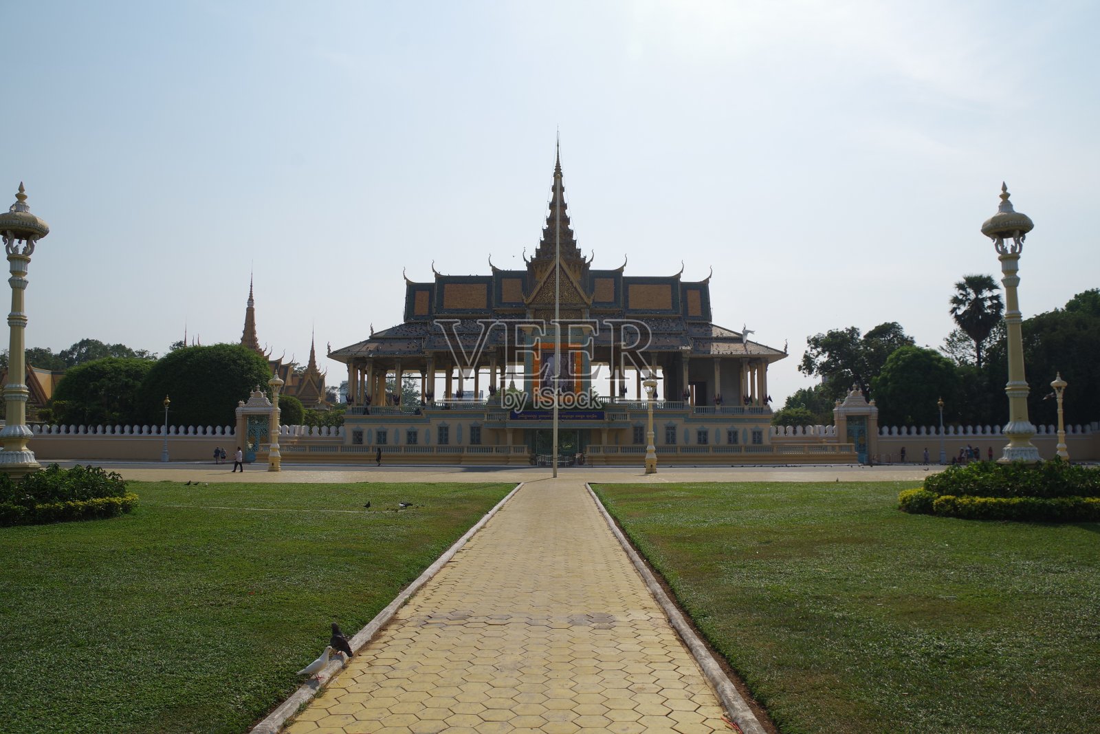 金边的风景照片摄影图片