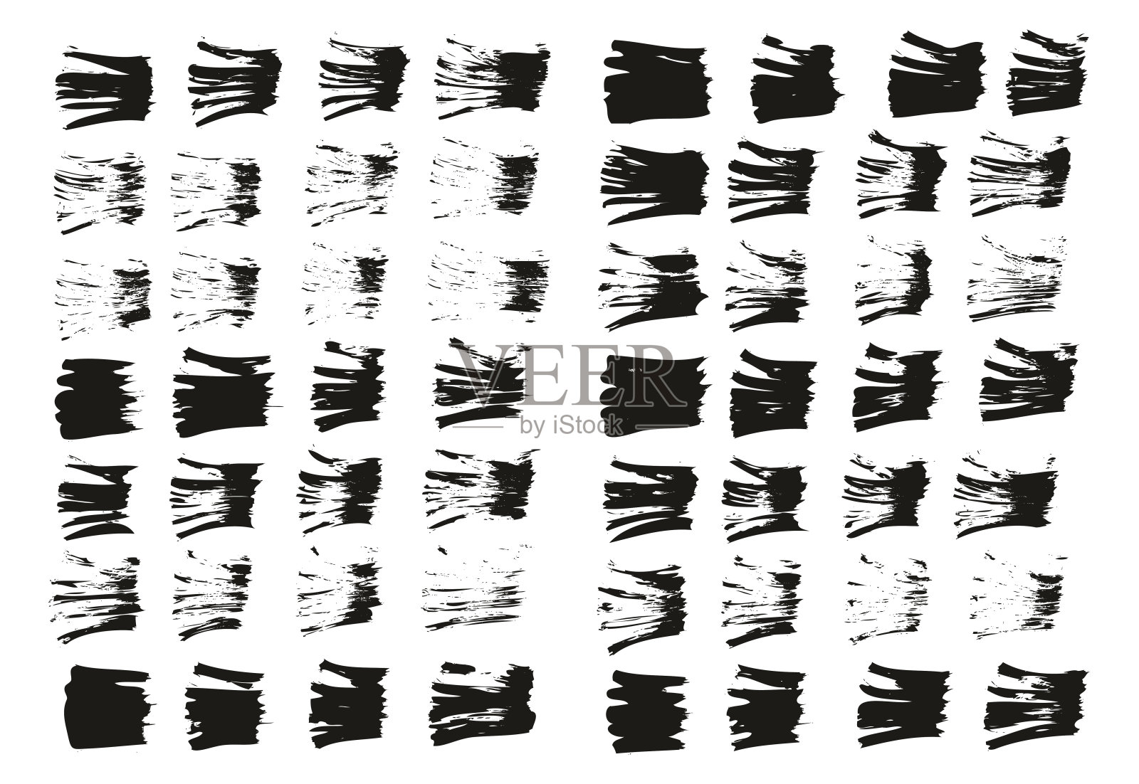 平风扇刷细直线高细节抽象矢量背景集插画图片素材