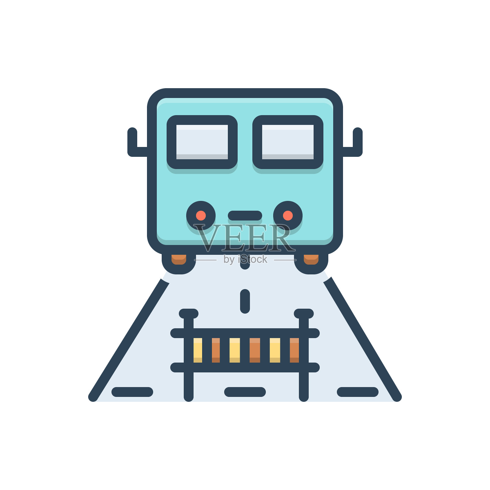 障碍限制插画图片素材