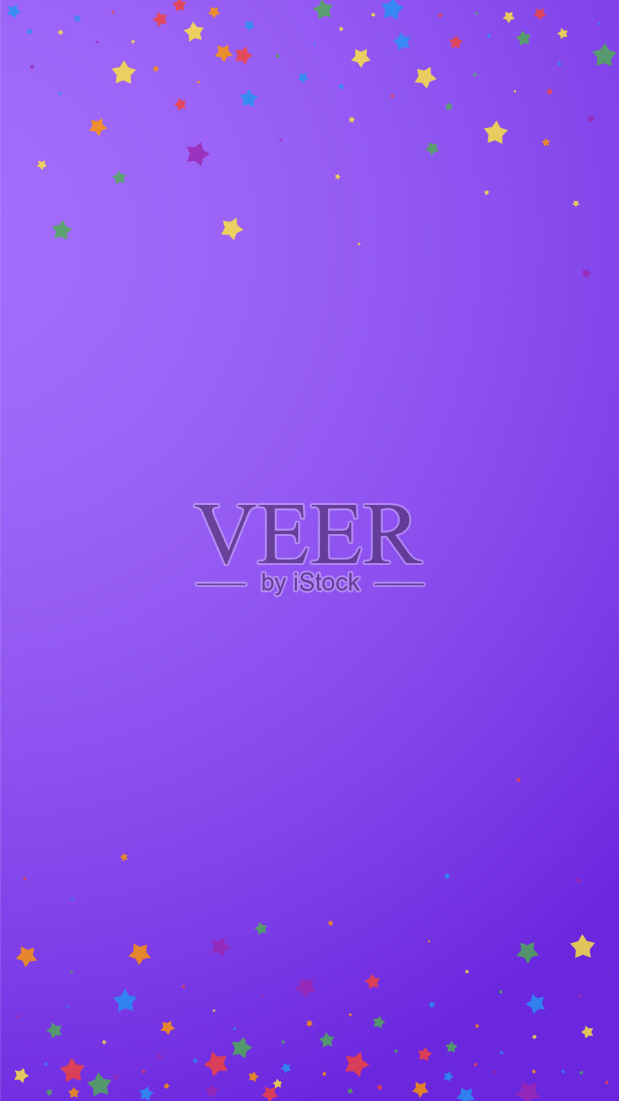 节日的可爱的糖果。庆祝的星星。卓越网插画图片素材