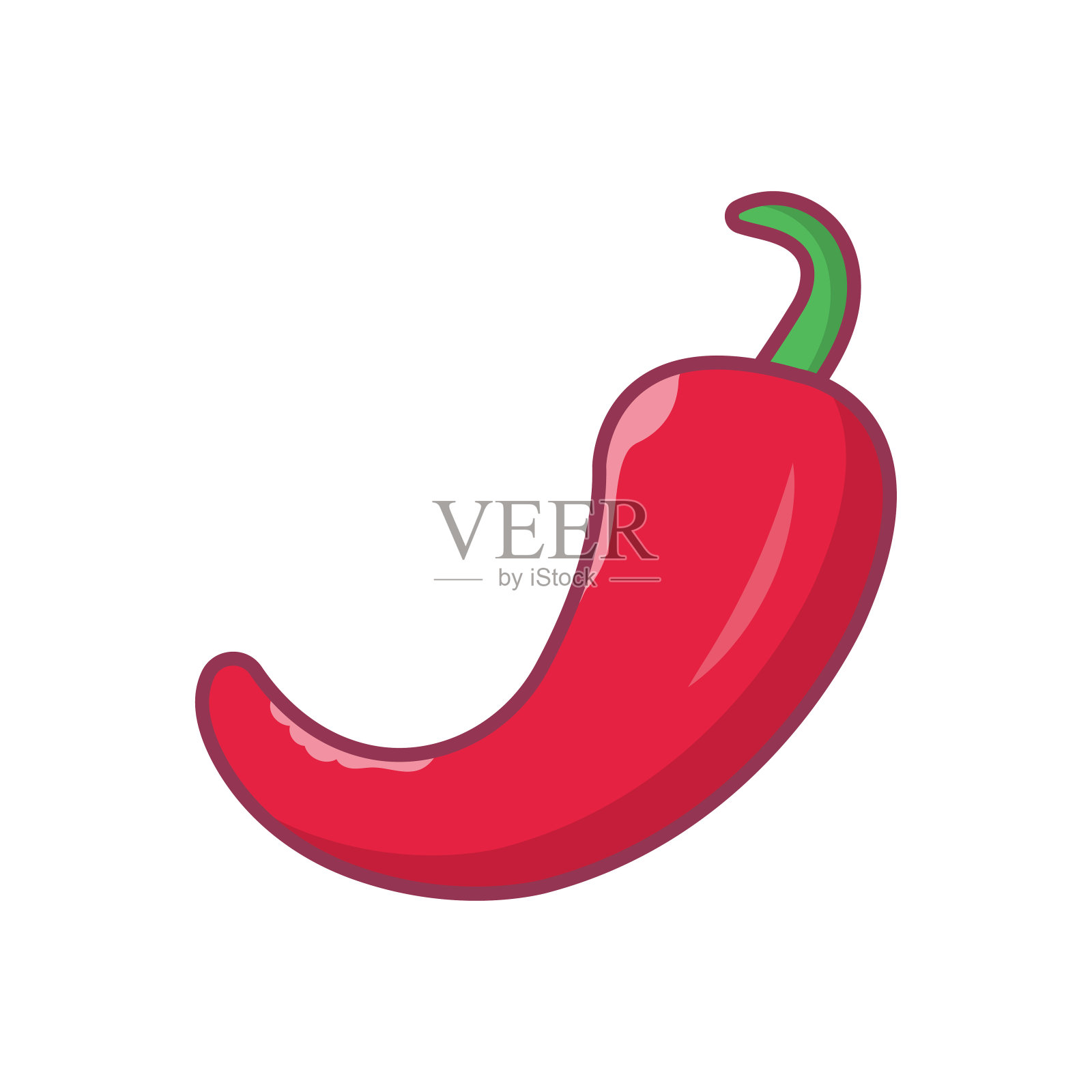 胡椒插画图片素材