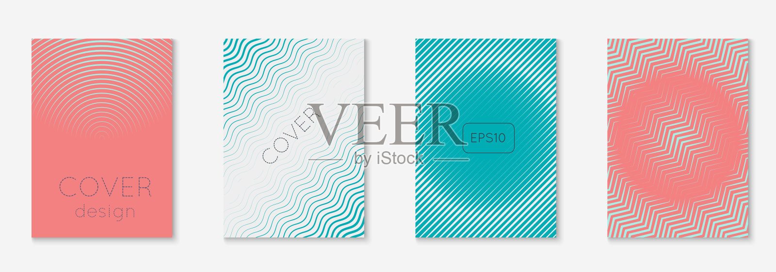 最小覆盖模板集梯度设计模板素材