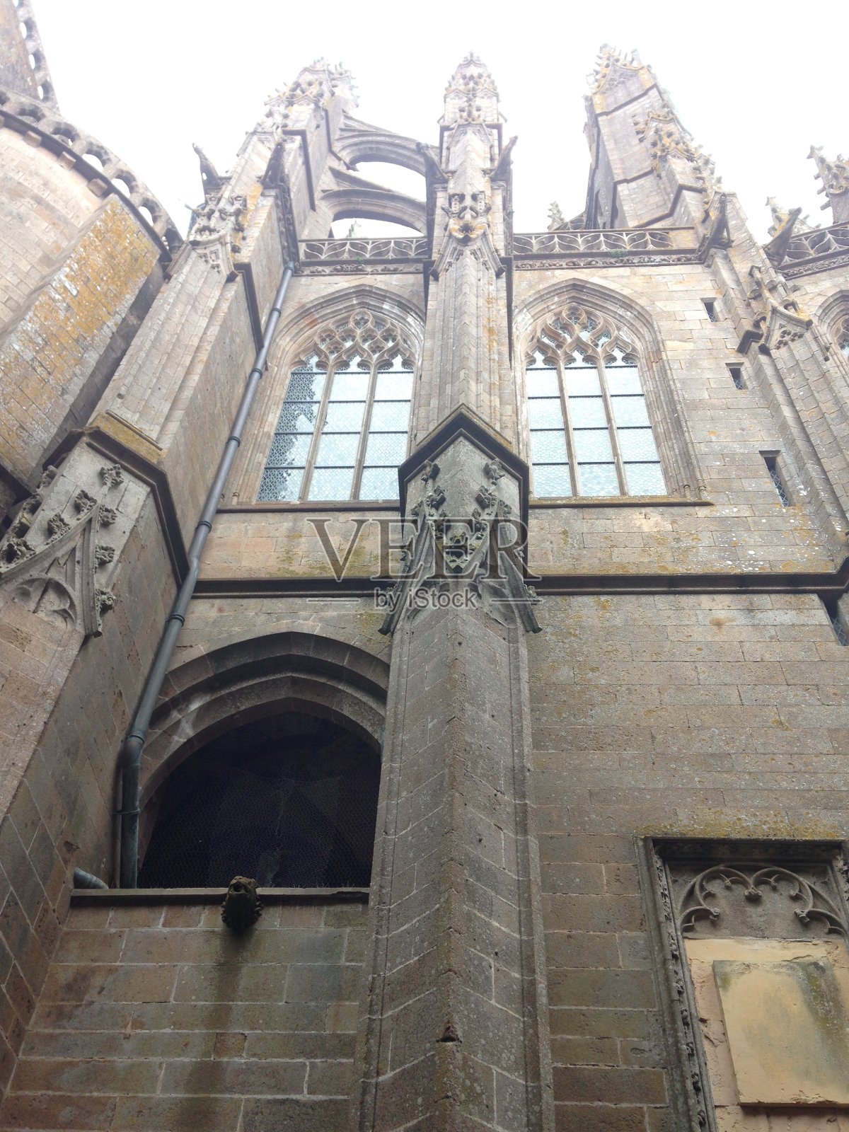 法国圣米歇尔山修道院照片摄影图片