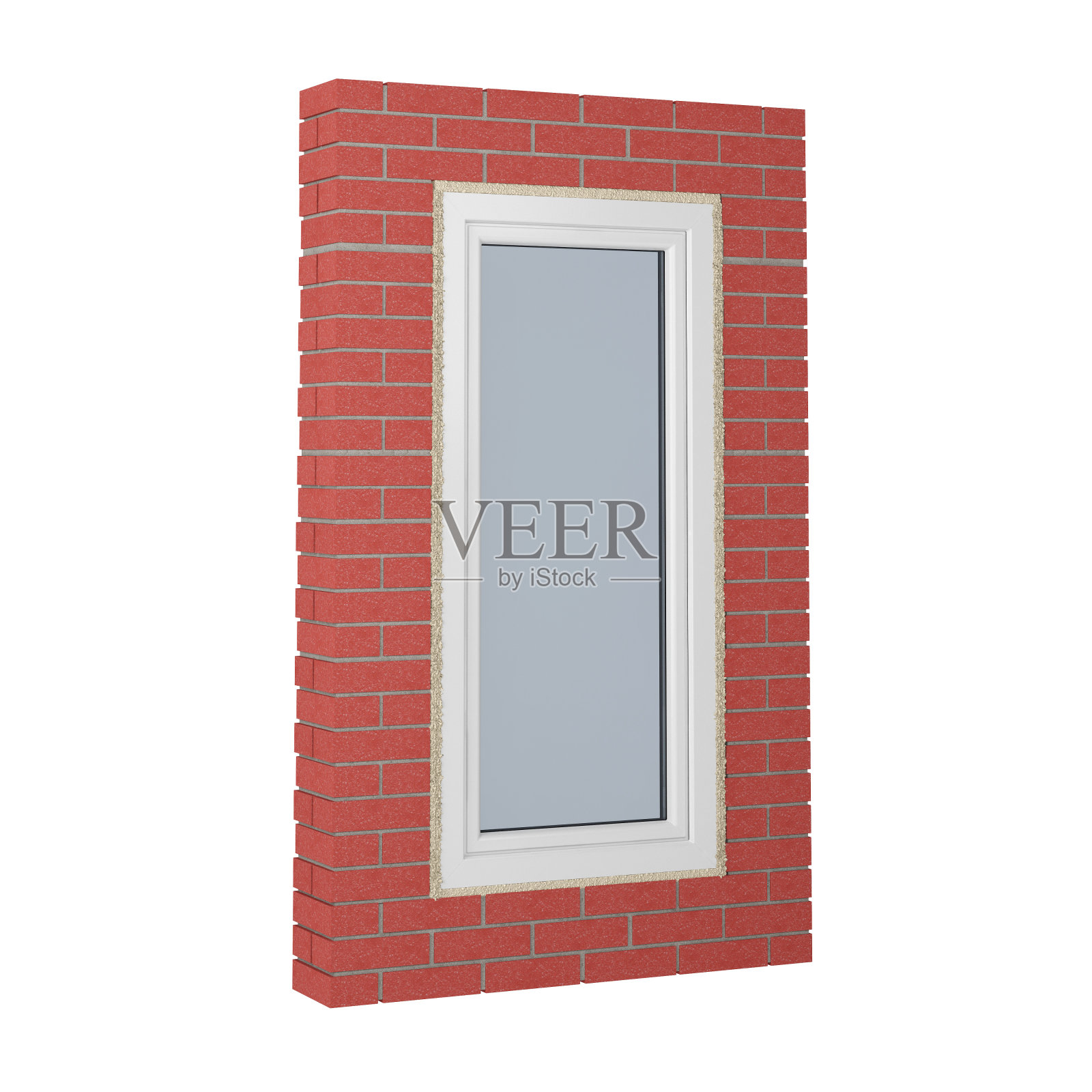 0号是用砖块和窗户碎片搭成的照片摄影图片