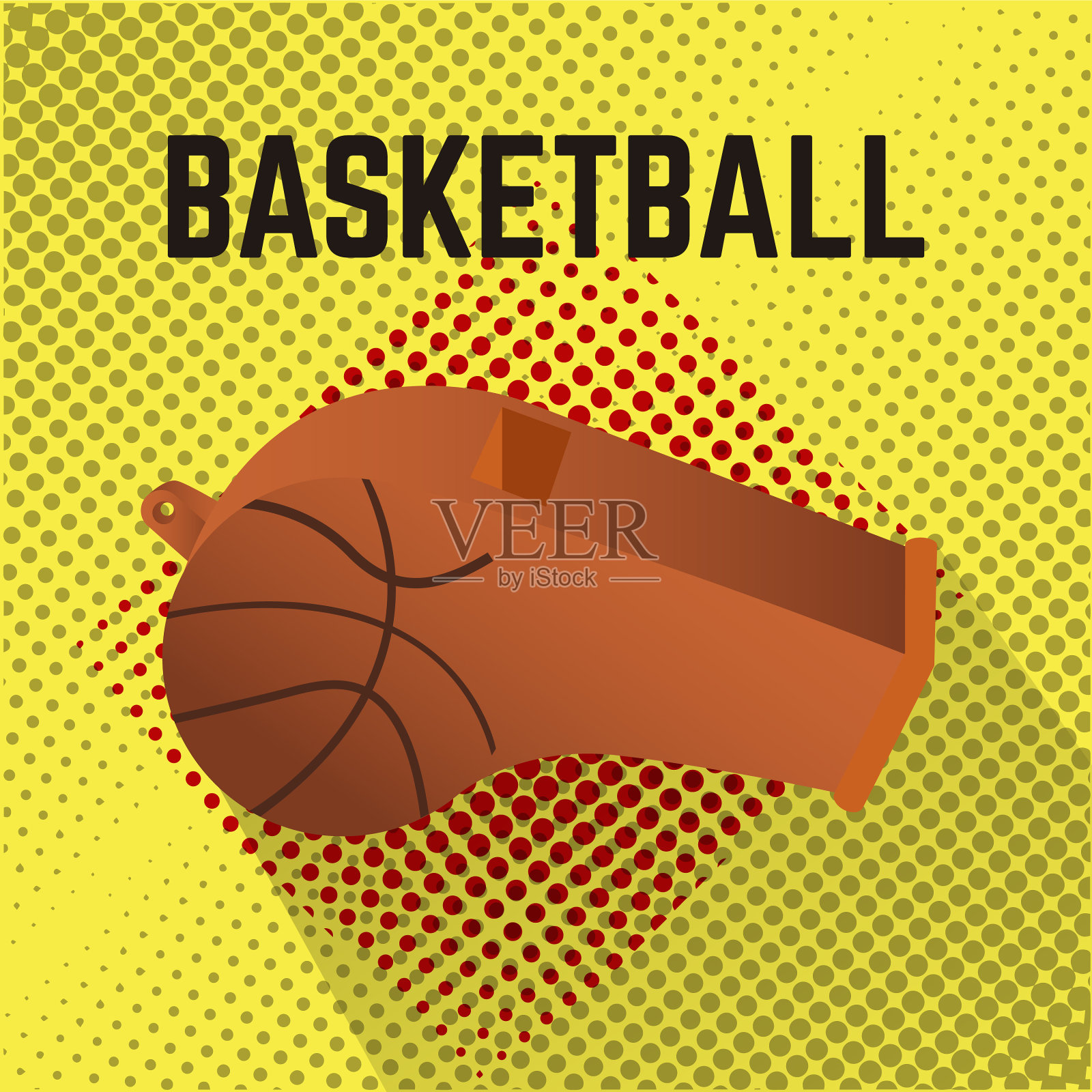 篮球卡片的海报插画图片素材