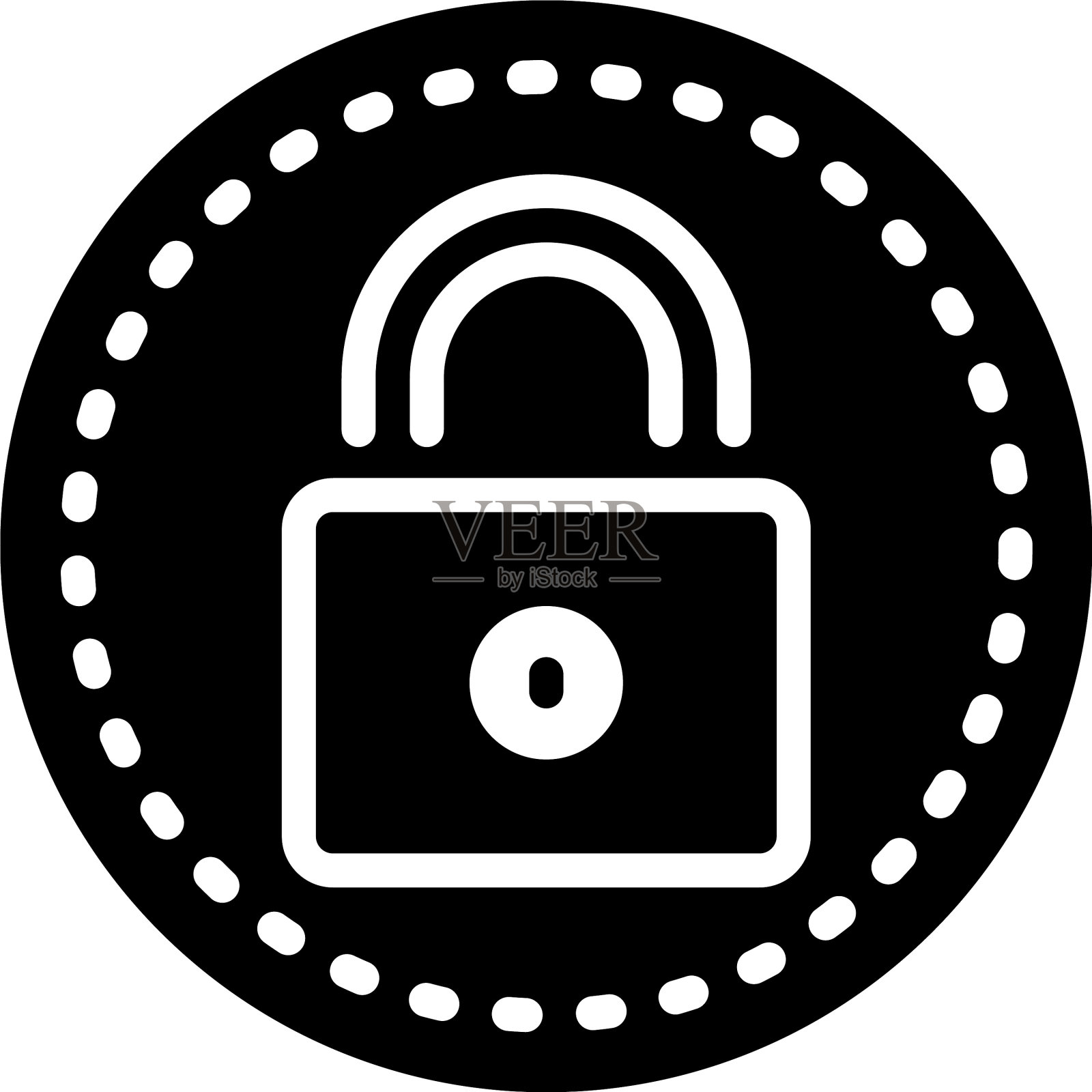 安全插画图片素材