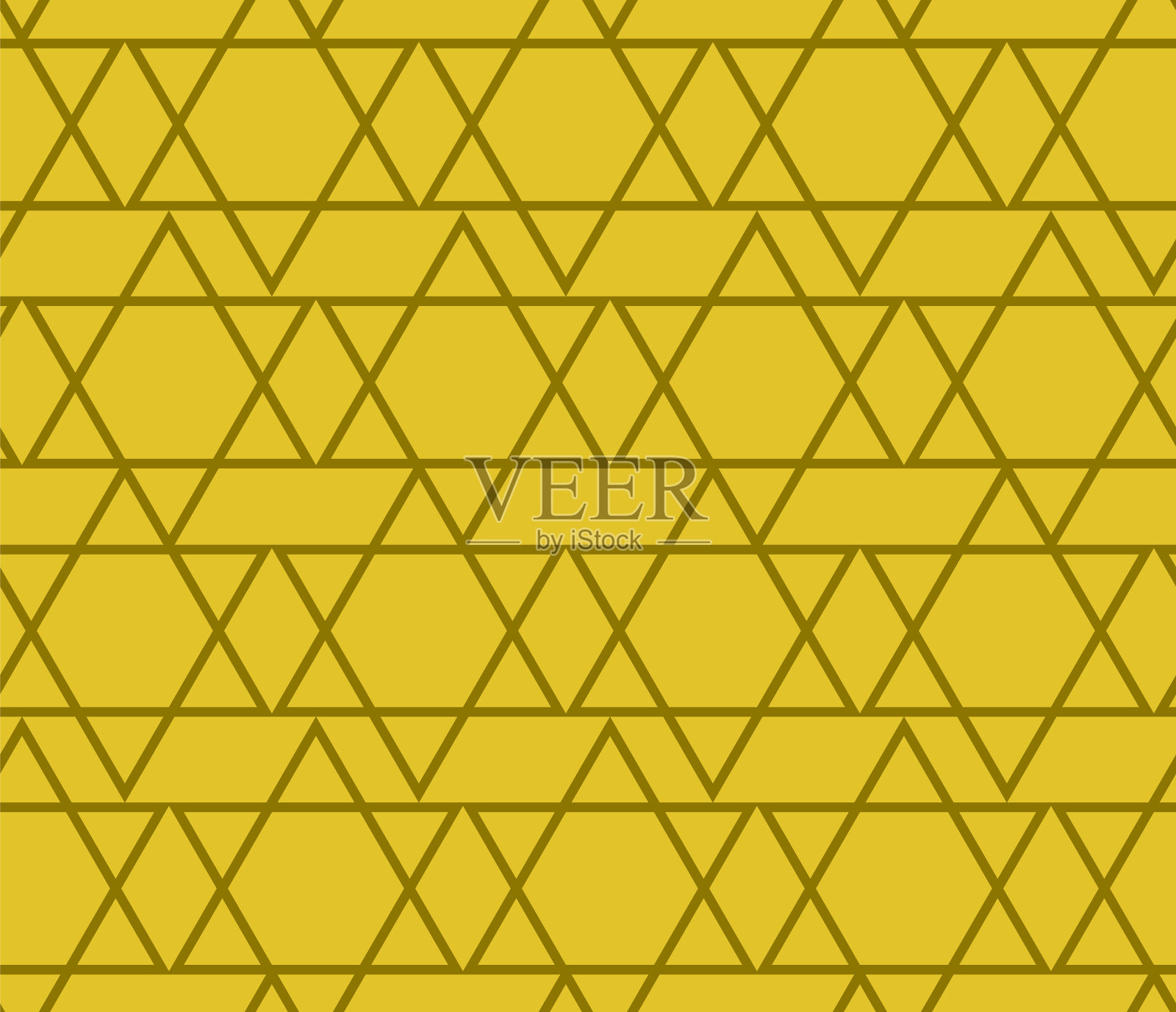 金五角星无缝日本图案插画图片素材