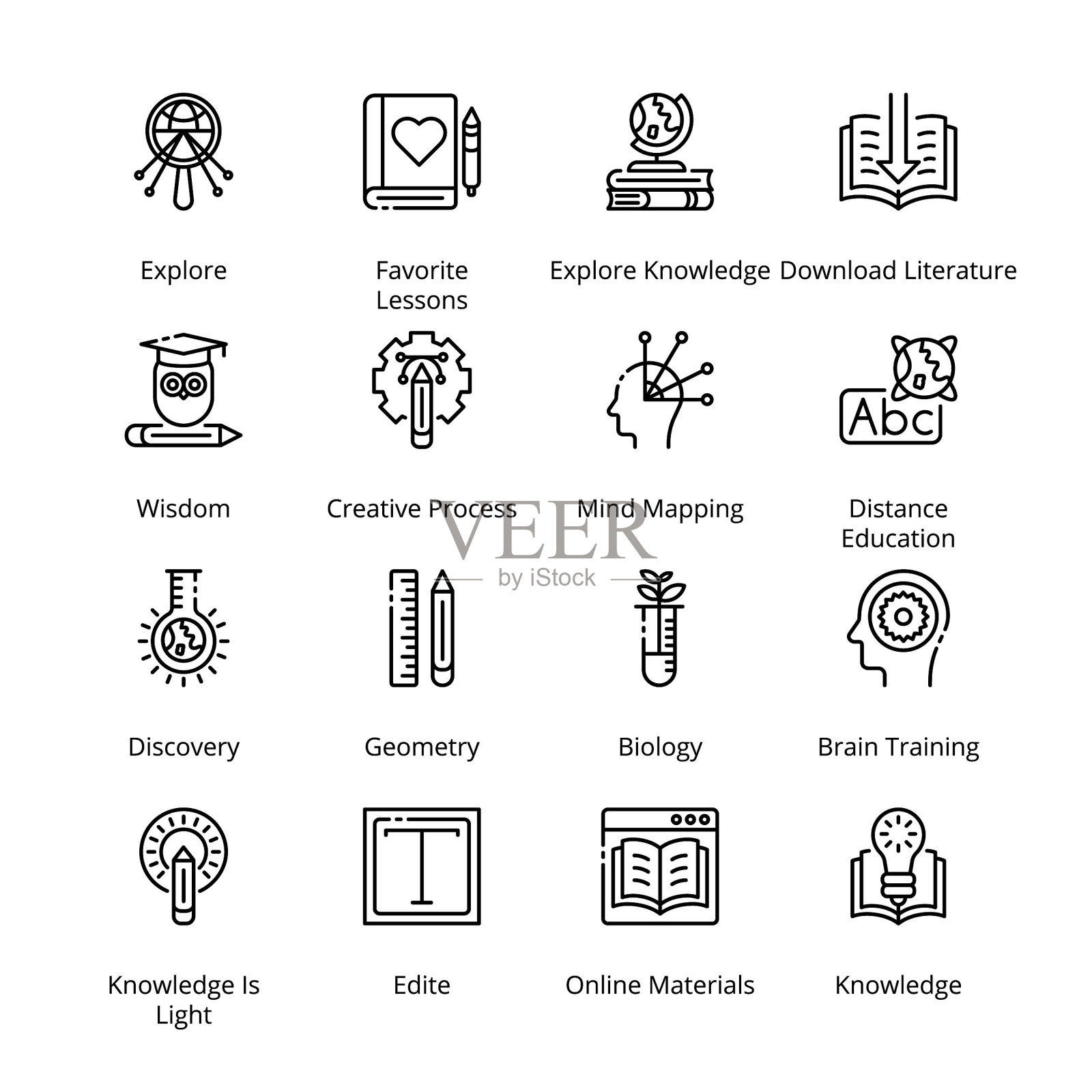 在线教育插画图片素材