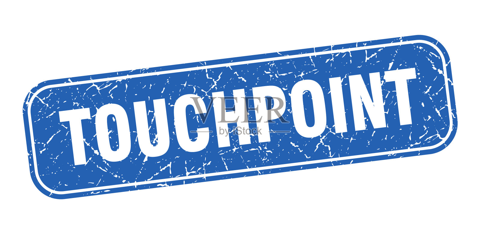 接触点邮票接触点方块脏蓝色插画图片素材