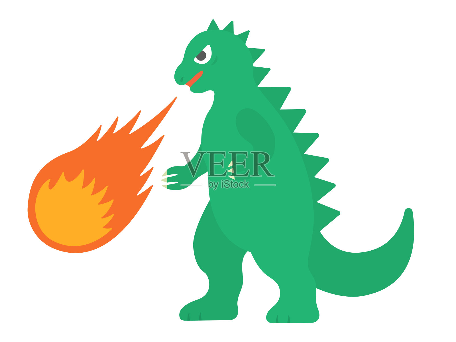 怪物图插画图片素材