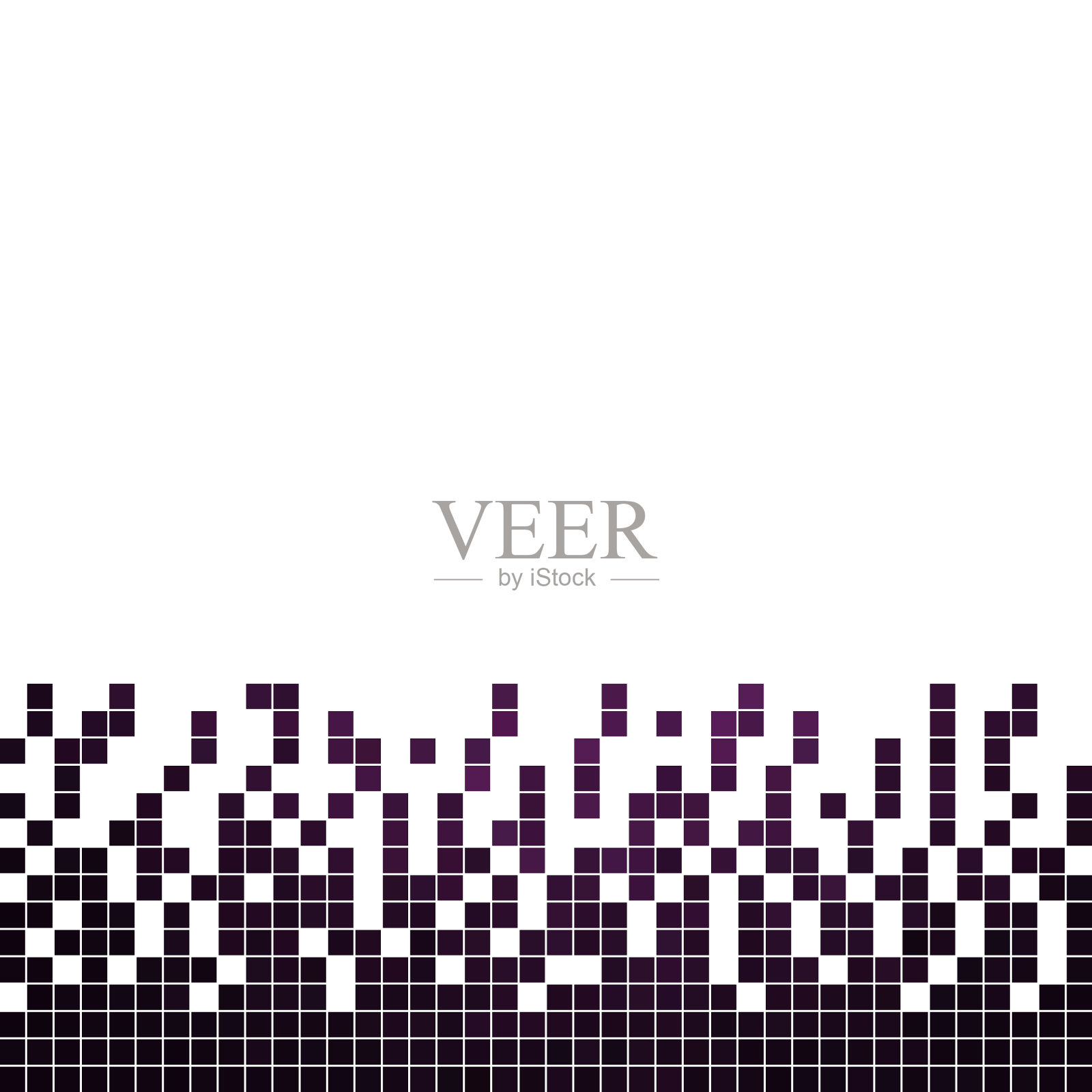 摘要矢量正方形像素拼接背景插画图片素材