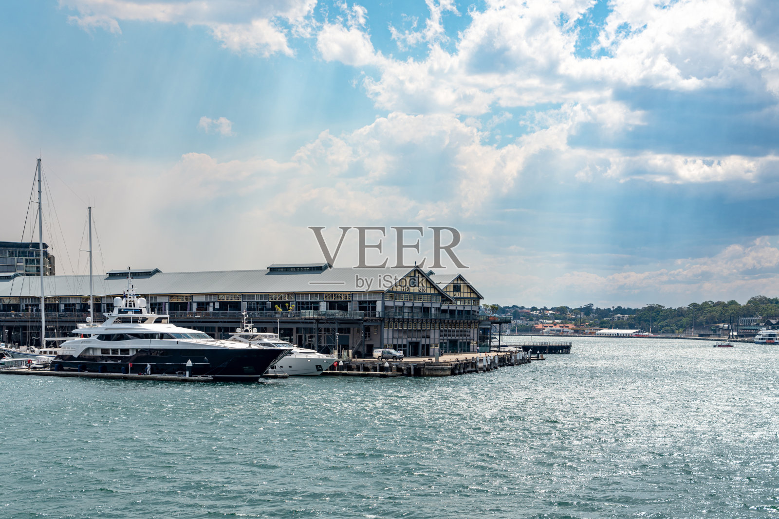 澳大利亚新南威尔士州悉尼的达令港照片摄影图片