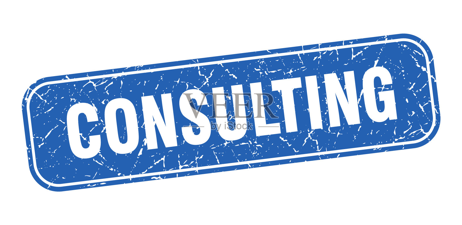 咨询邮票咨询方脏蓝插画图片素材