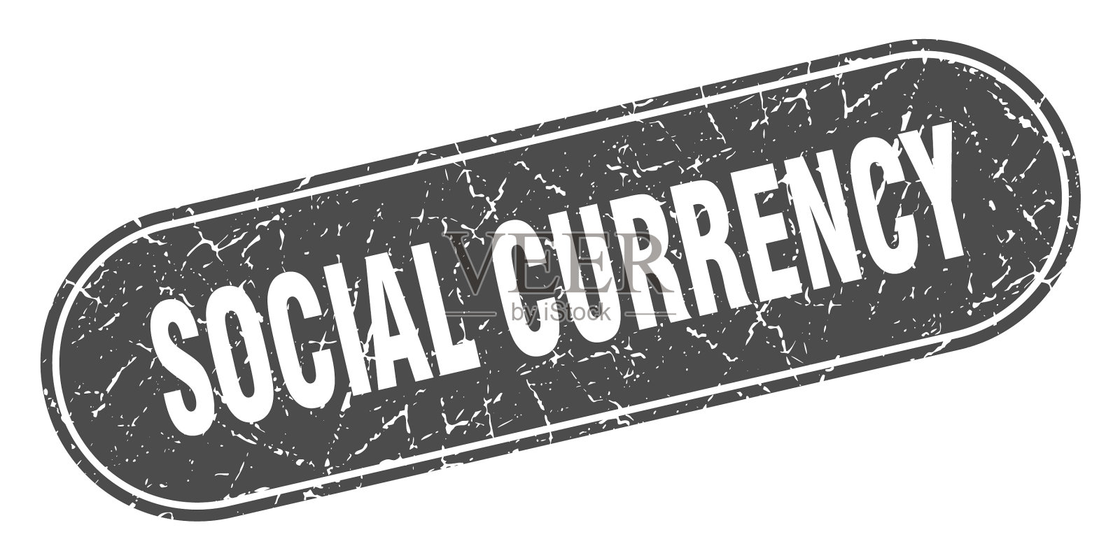 社会货币符号社会货币垃圾黑插画图片素材
