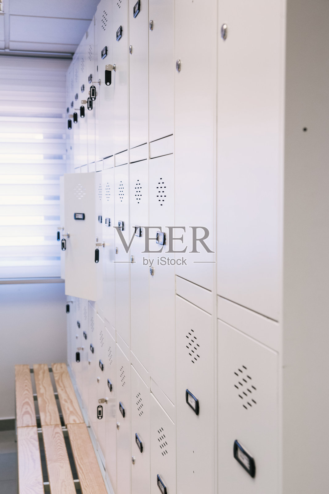 学校储物柜照片摄影图片