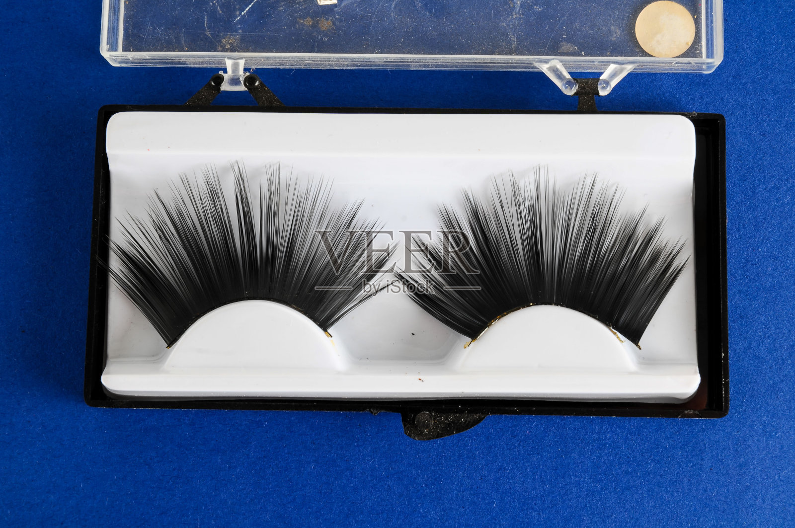 假睫毛的特写照片摄影图片