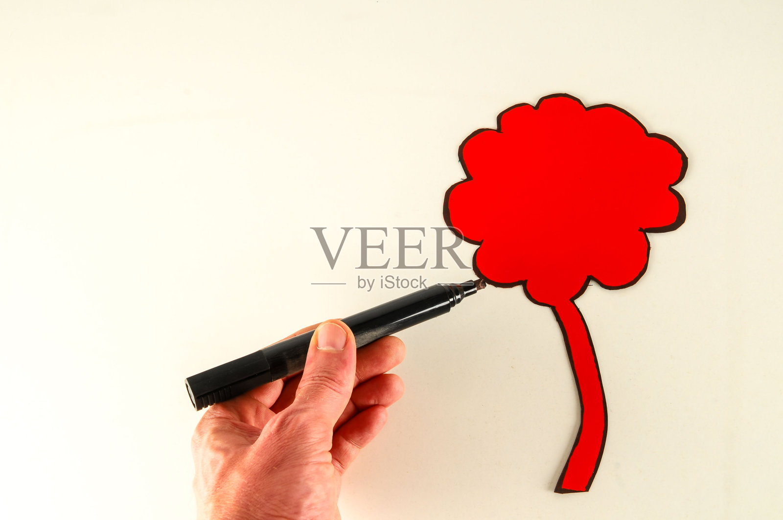 纸花的特写照片摄影图片