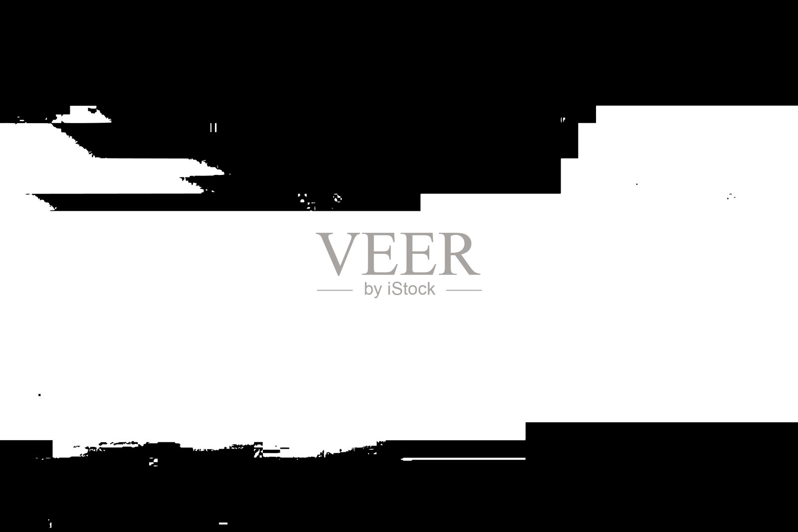 故障叠加纹理插画图片素材