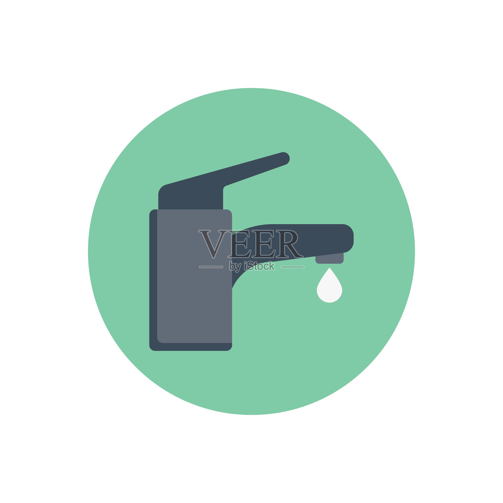 水龙头插画图片素材