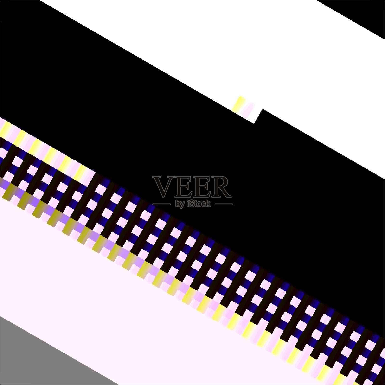 故障背景像素插画图片素材