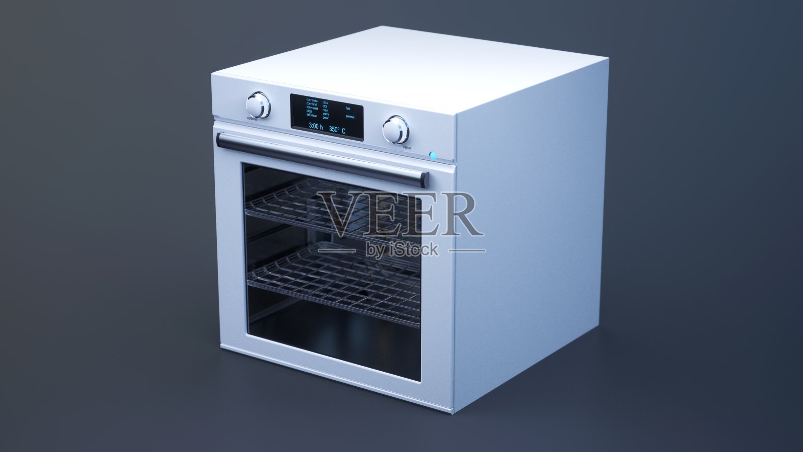 内置的烤箱照片摄影图片