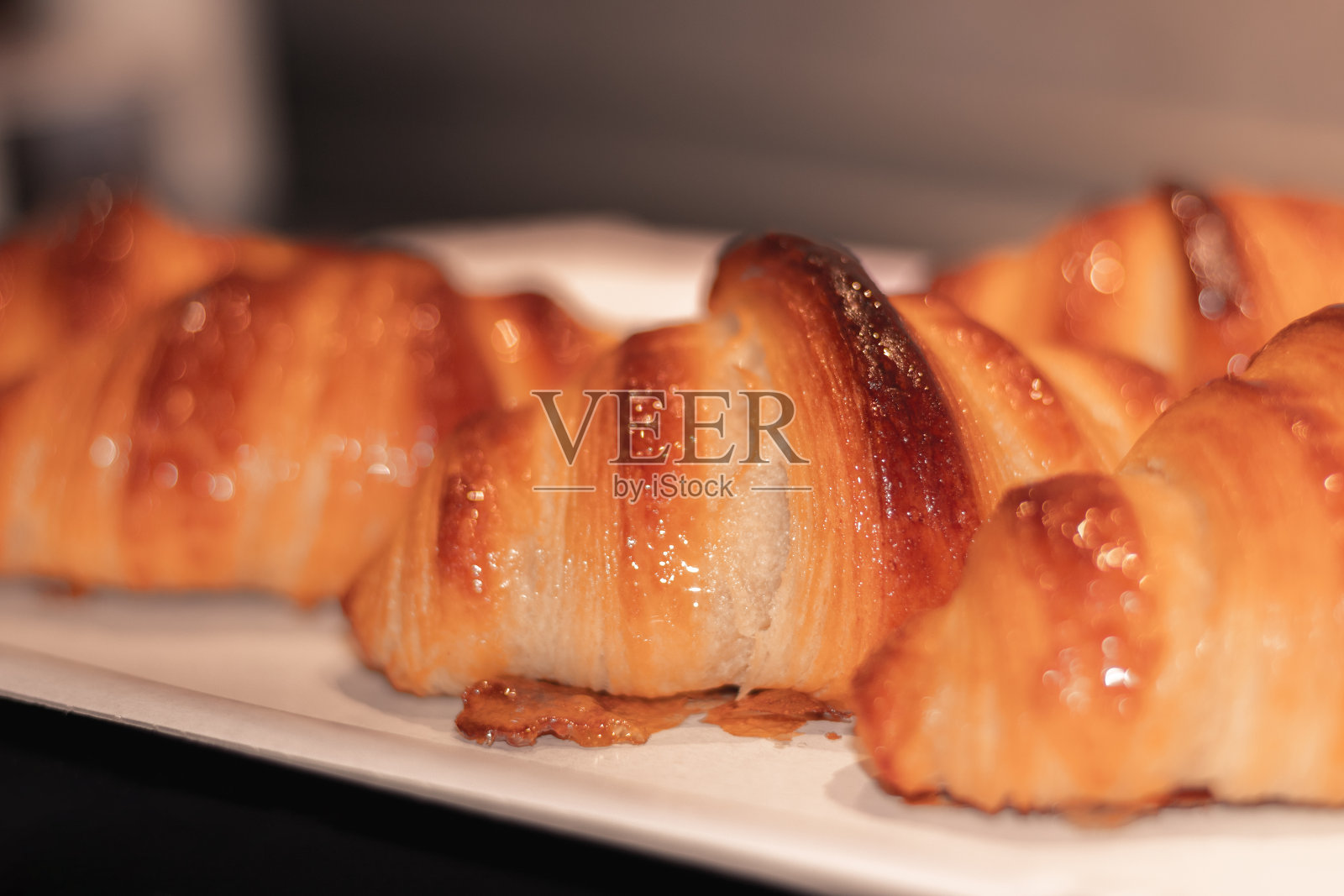 自制的羊角面包照片摄影图片