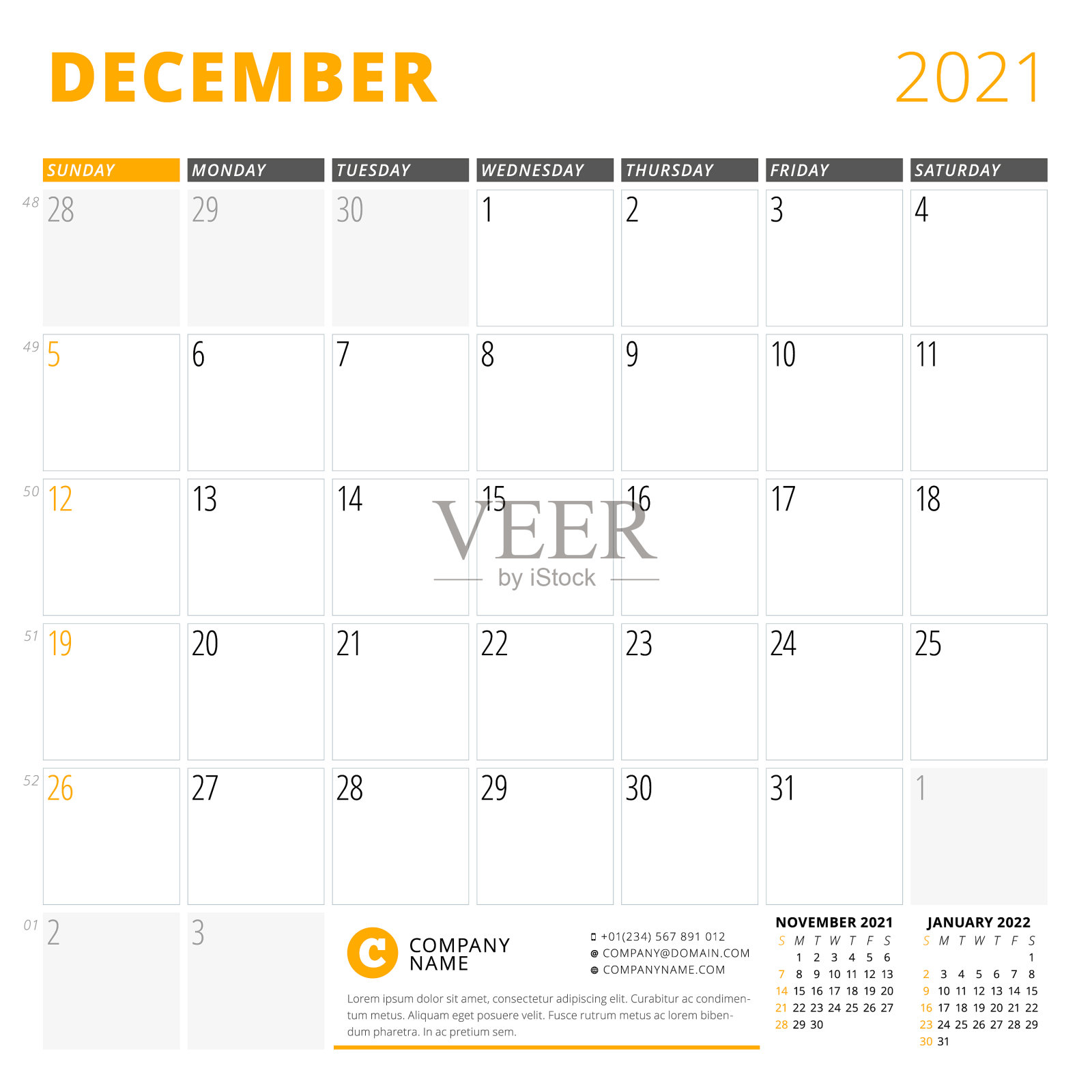 12月企业设计策划师模板设计模板素材