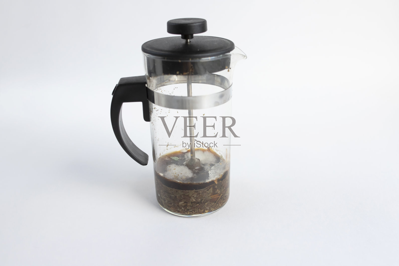 茶壶里的霉照片摄影图片