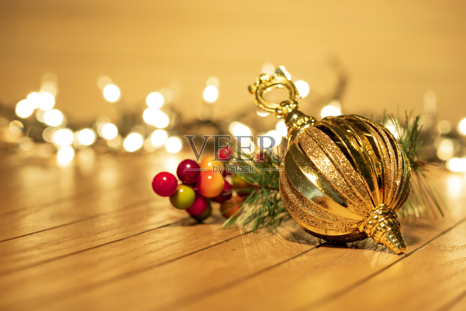 圣诞背景与装饰细节。照片摄影图片