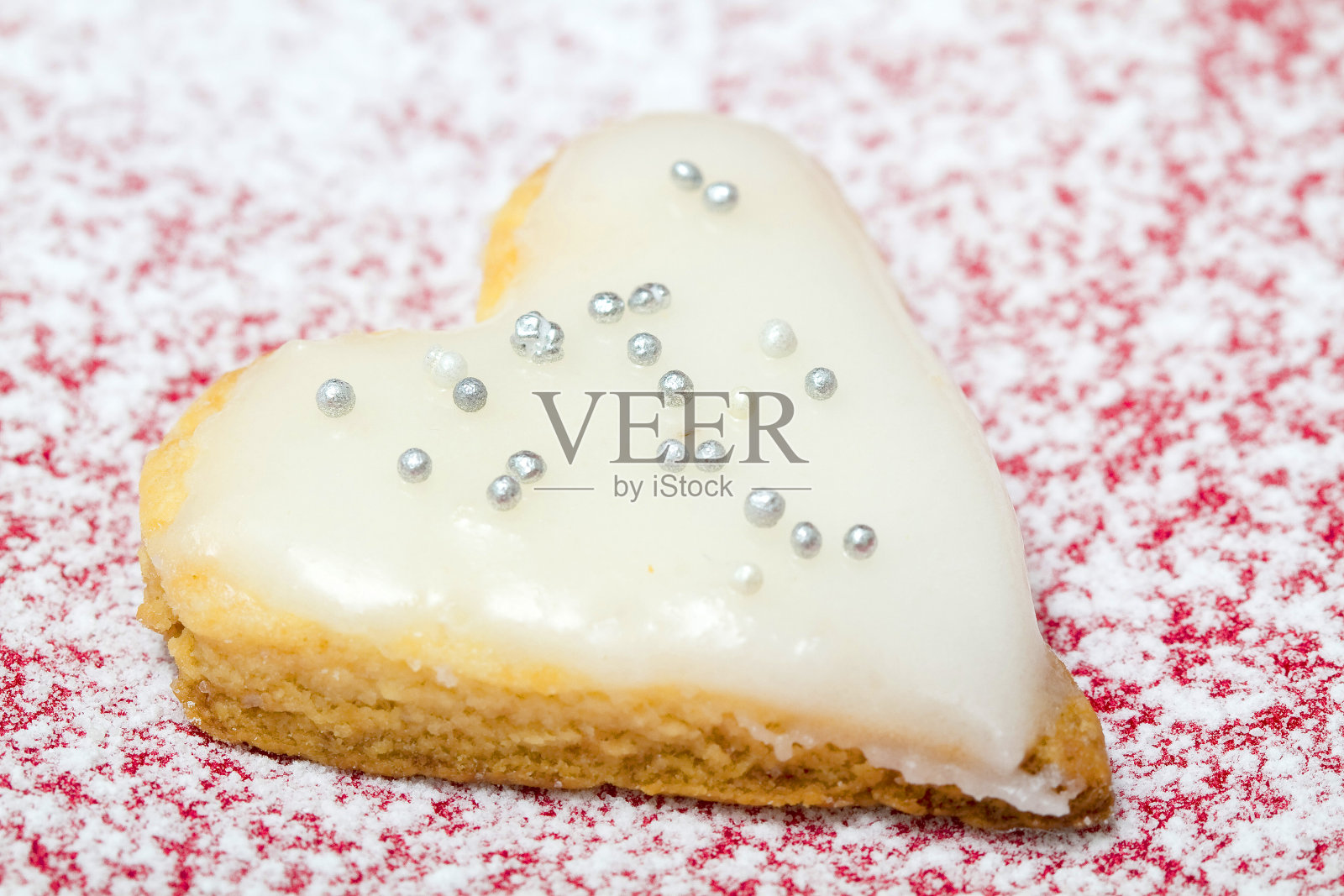 糖粉饼干照片摄影图片