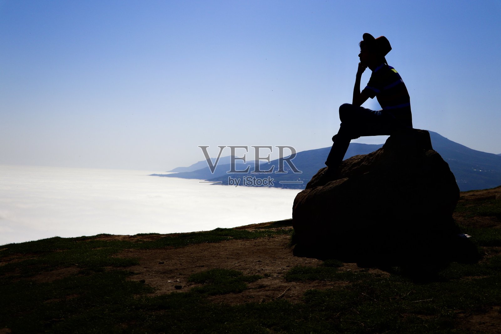 无形的烦恼照片摄影图片