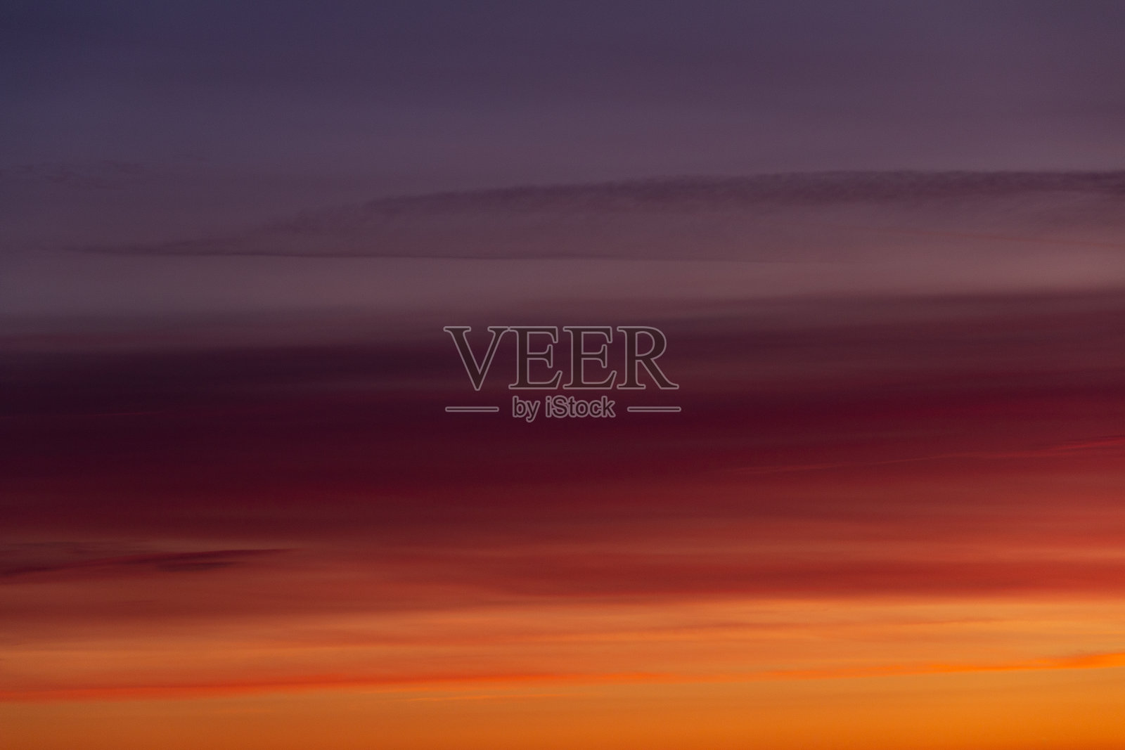 橘红色的秋天傍晚日落的天空照片摄影图片