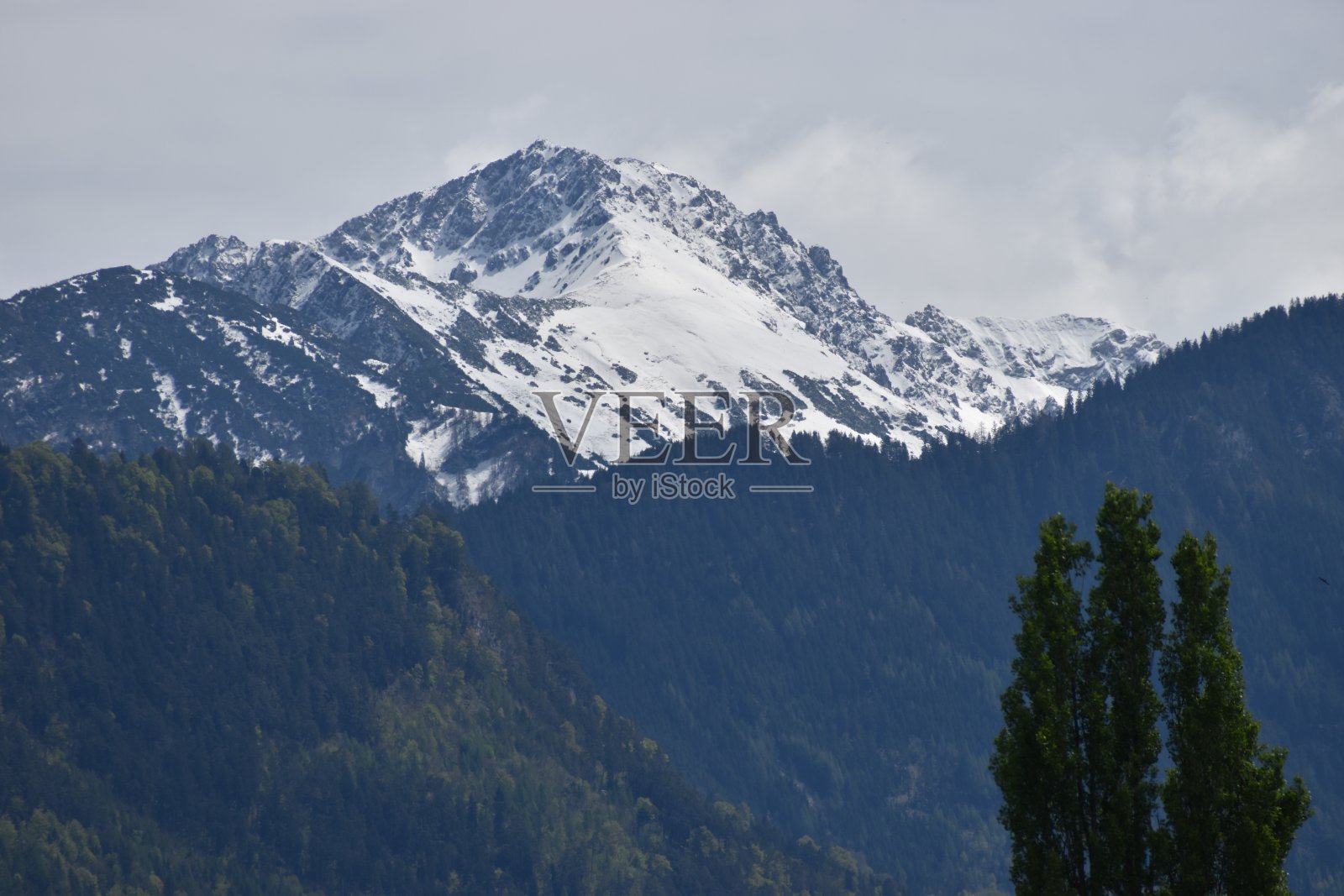 瑞士阿尔卑斯山的风景照片摄影图片