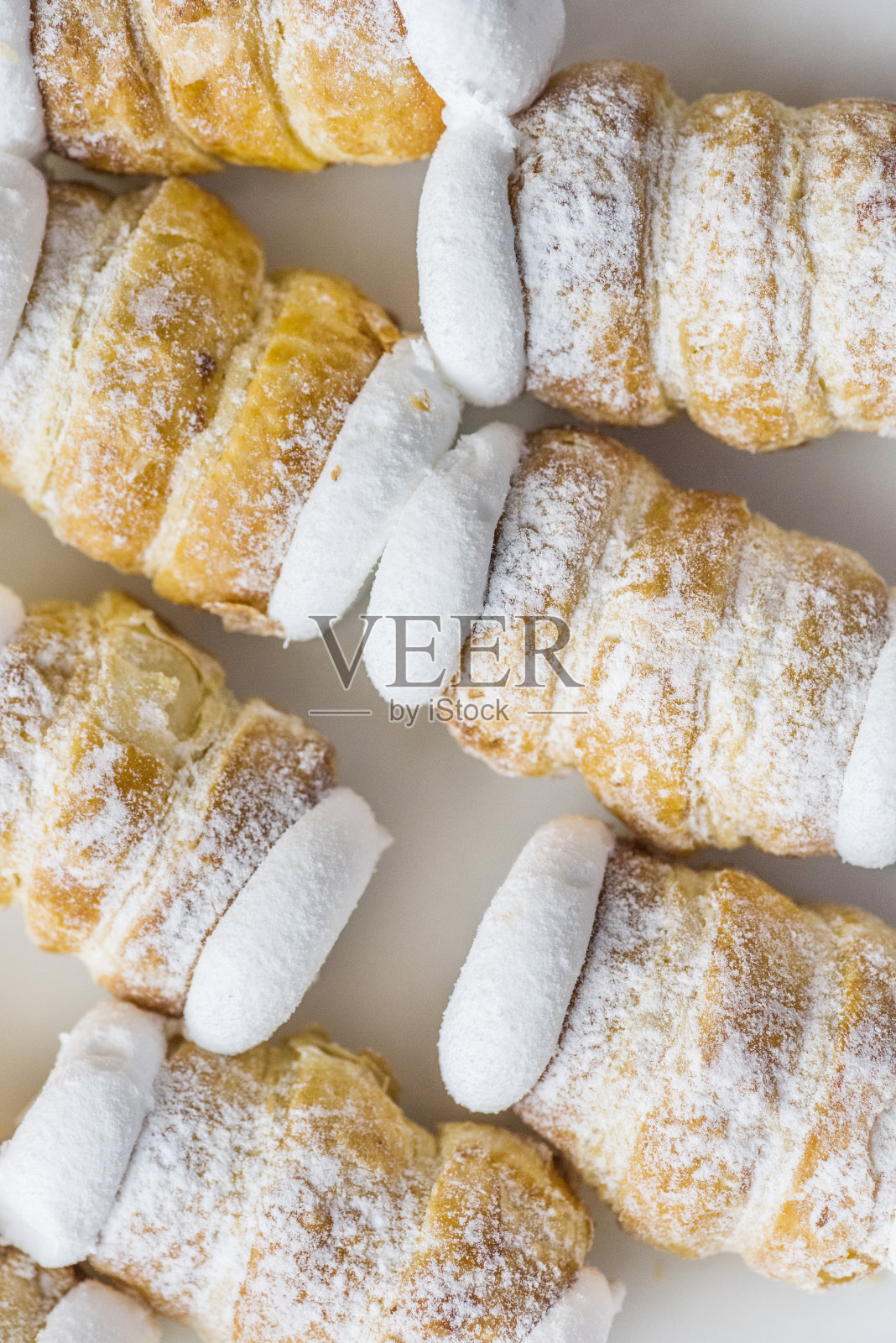 奶油卷照片摄影图片