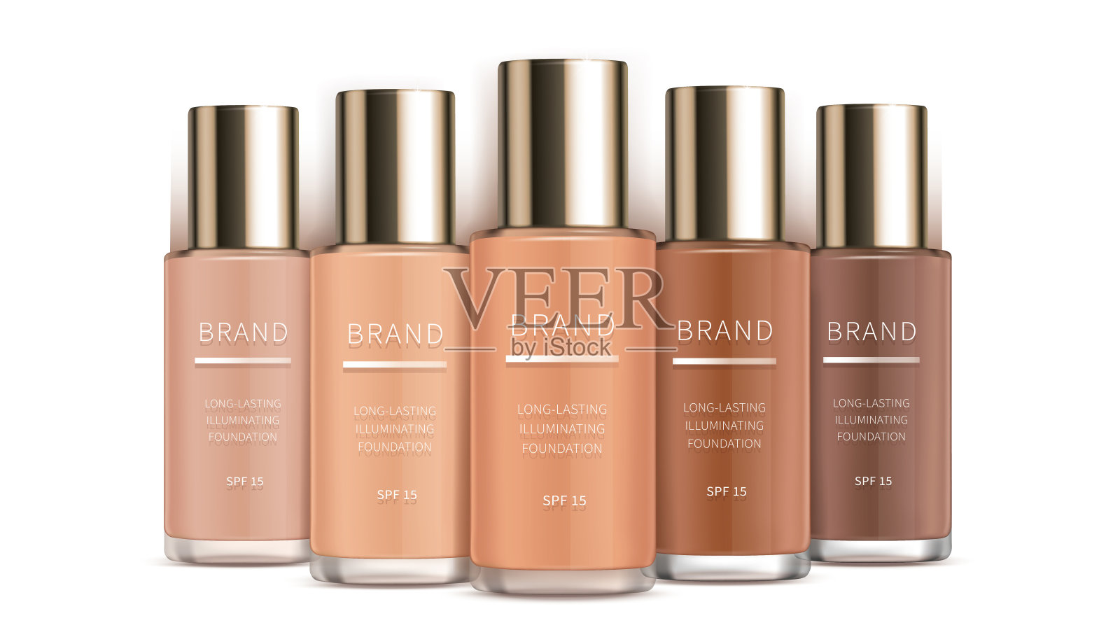 各种色度的留色基础插画图片素材