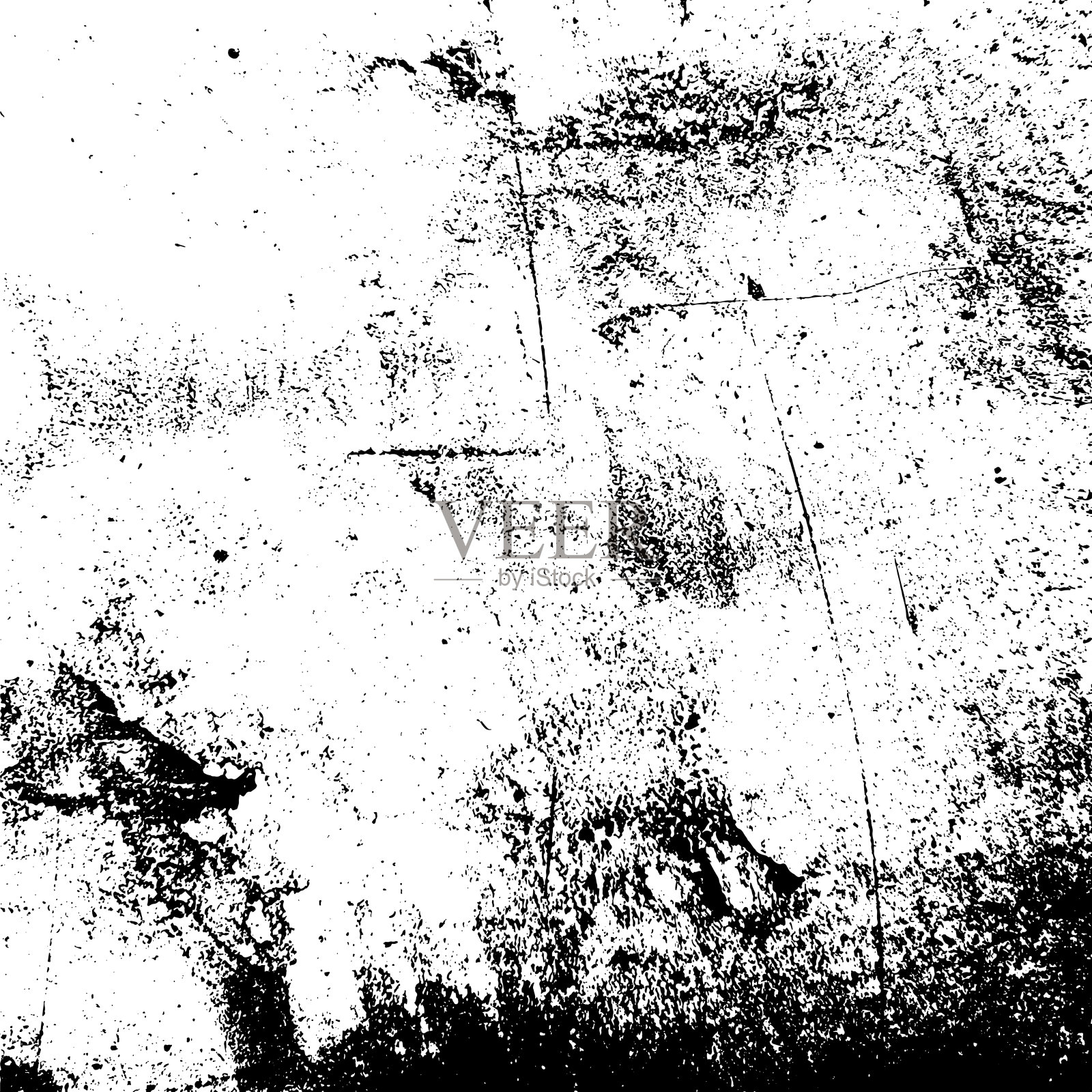 痛苦叠加纹理插画图片素材