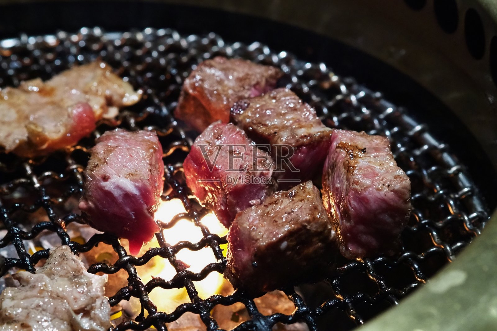 牛肉和猪肉照片摄影图片