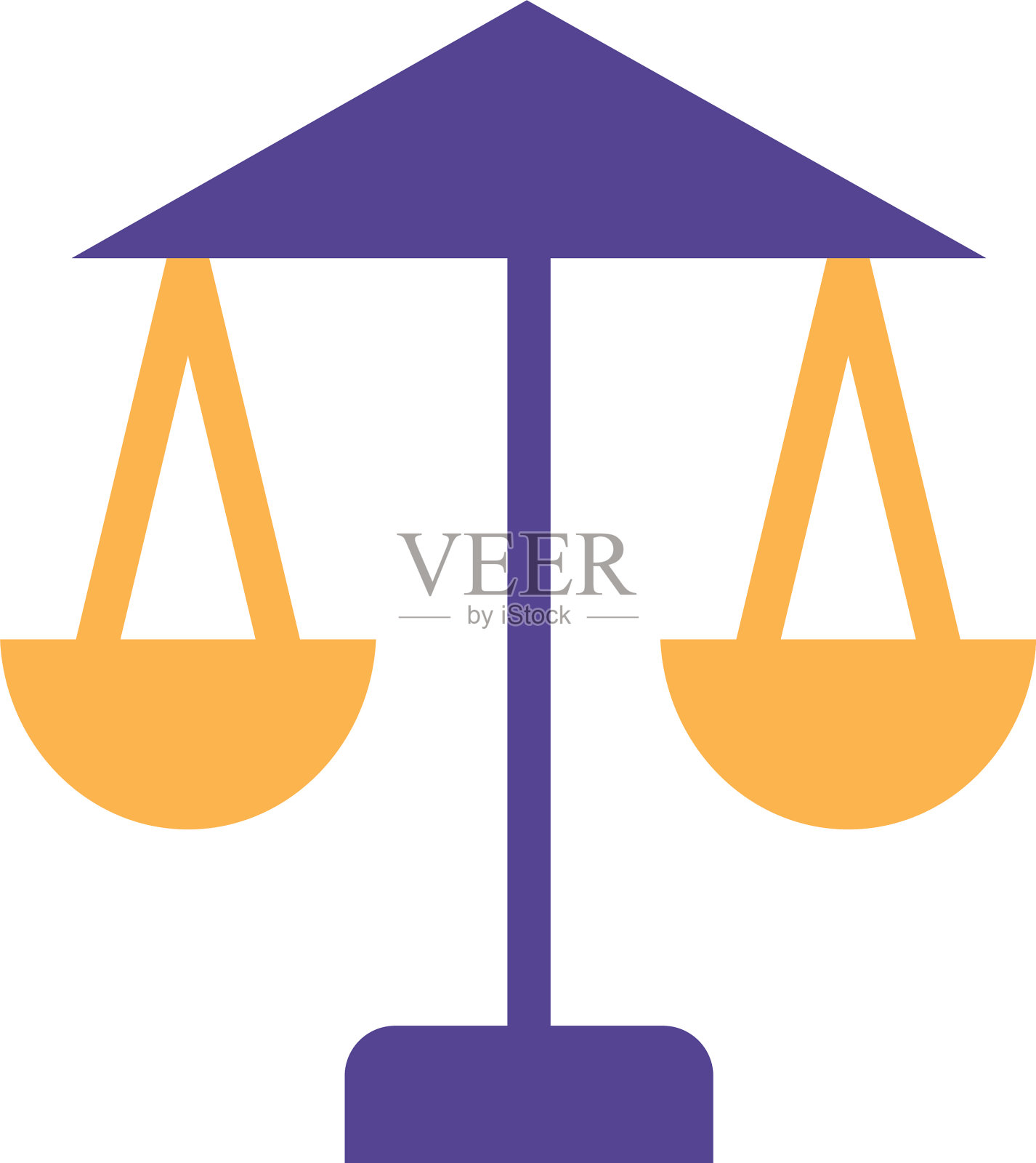 比例平衡轮廓风格图标素材