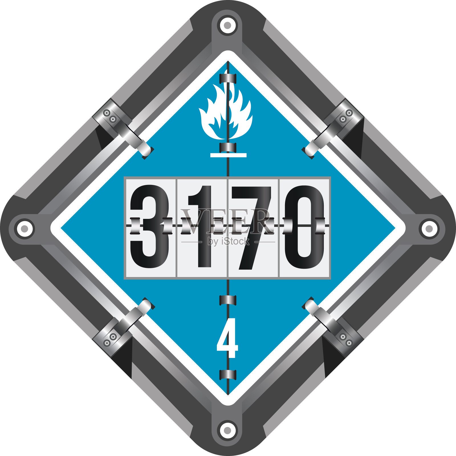 类别4易燃固体、易自燃物质。3170.插画图片素材