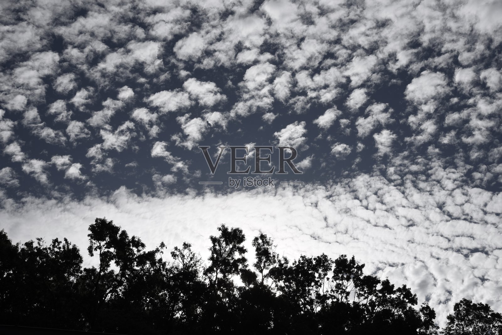 景观背景材料/蓝天、白云与自然景观的结合照片摄影图片