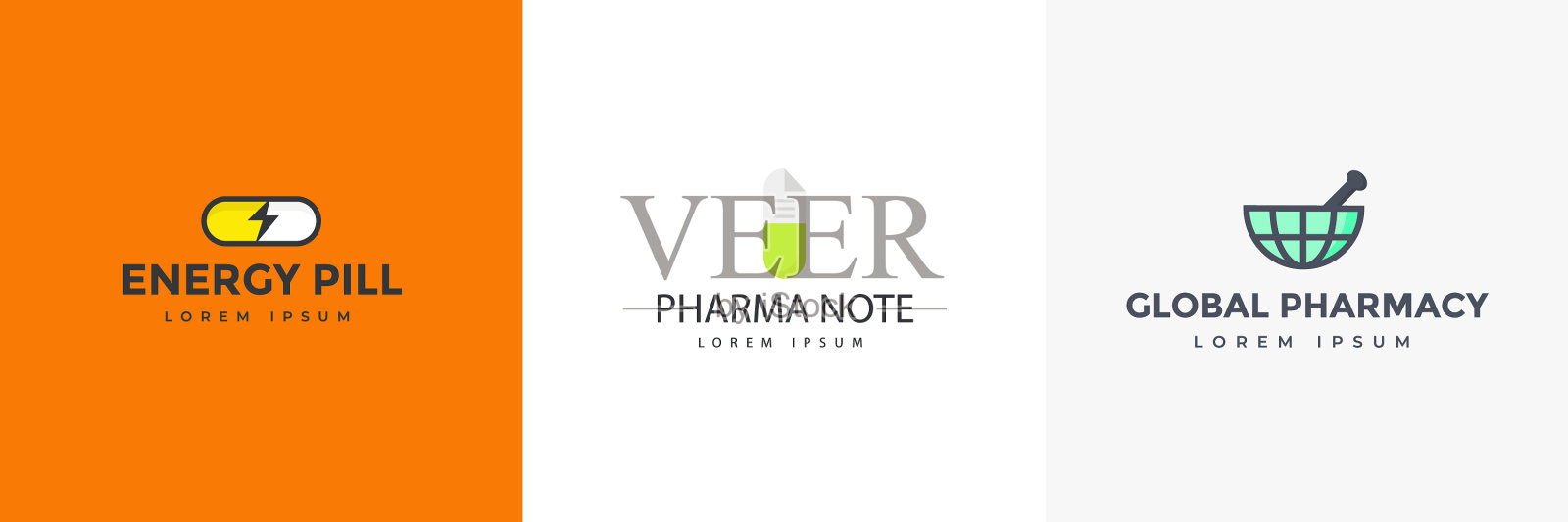 包胶囊标志插画图片素材