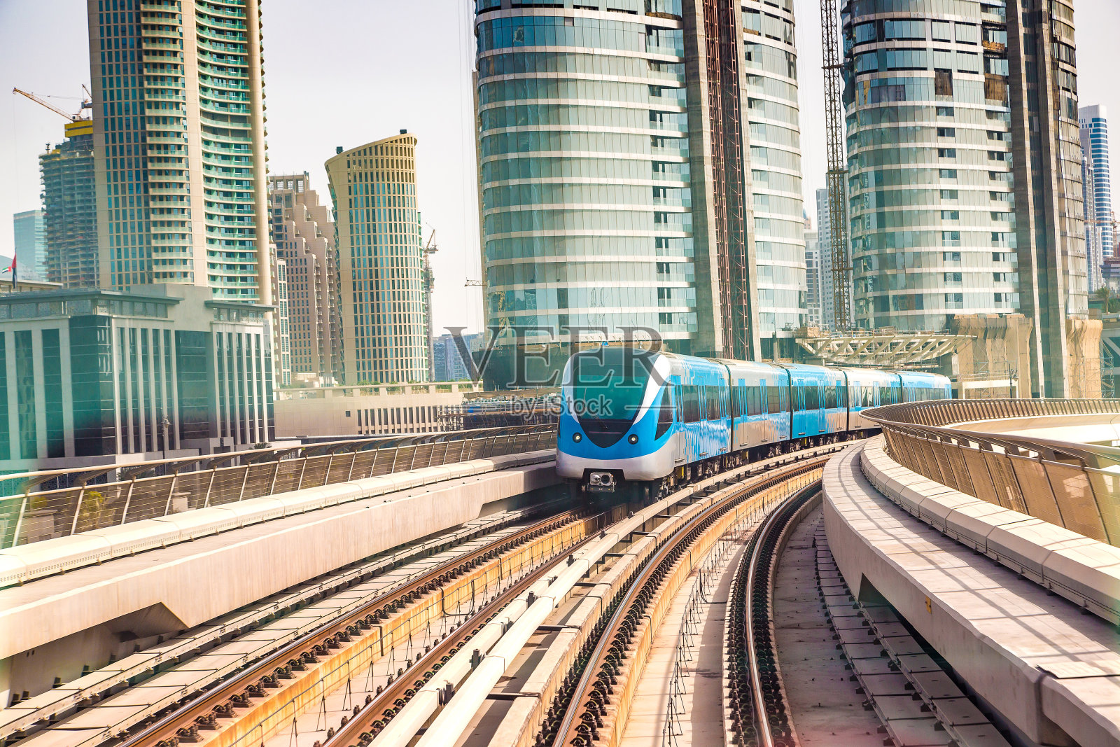 迪拜地铁照片摄影图片