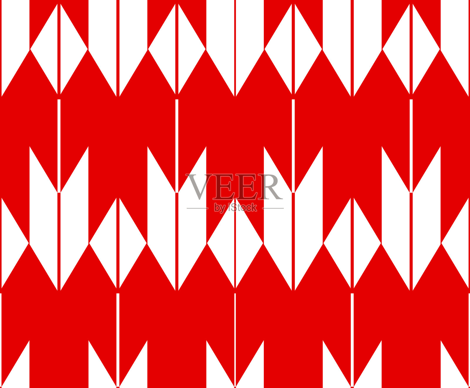 红色无缝日本图案代表箭头插画图片素材