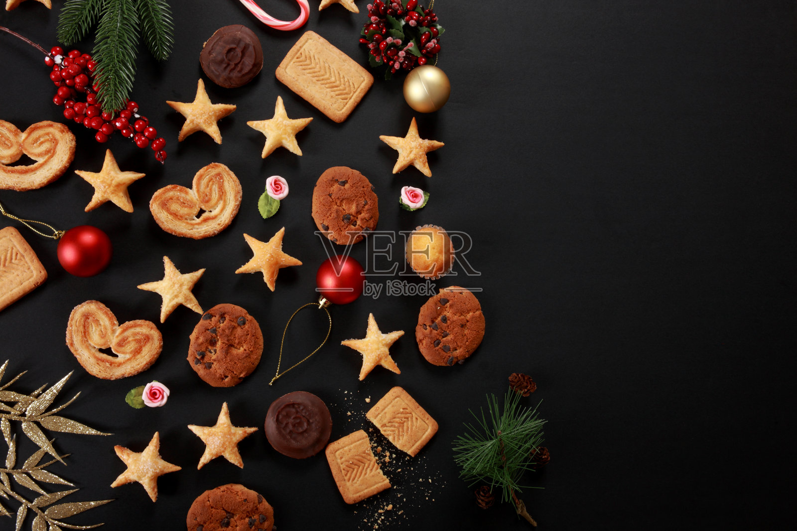 饼干和饼干照片摄影图片