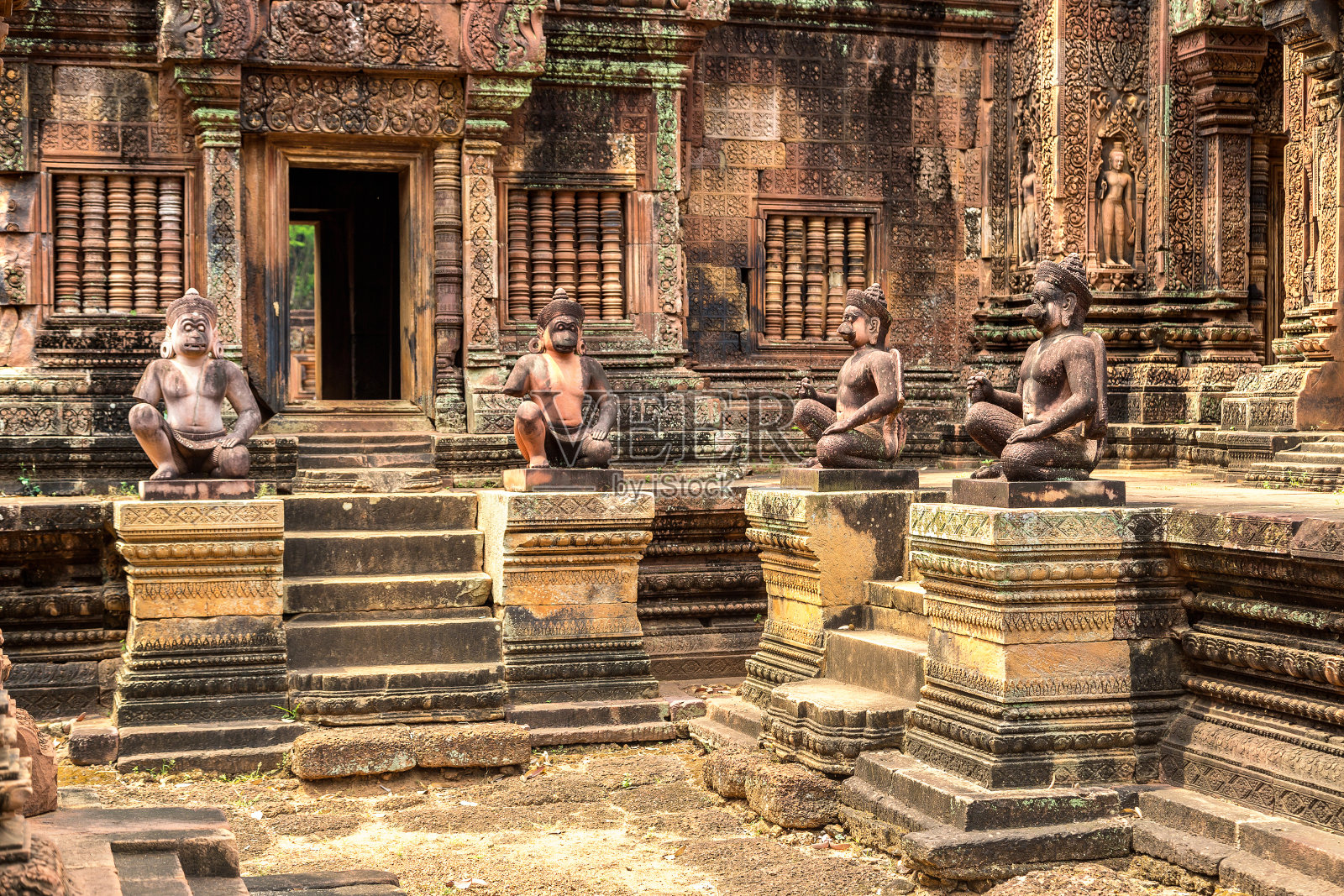 吴哥窟Banteay Srei寺照片摄影图片